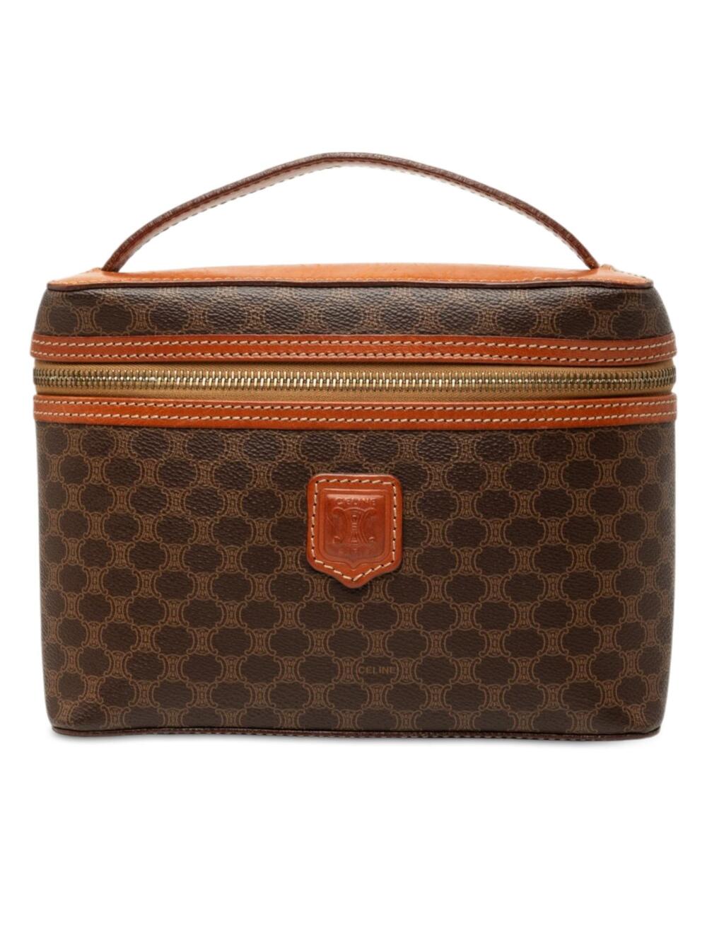Celine Macadam Coated Canvas Vanity Bag #361097C38B